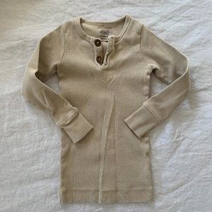 KidWild | Organic Vintage L/S Top in Oatmeal